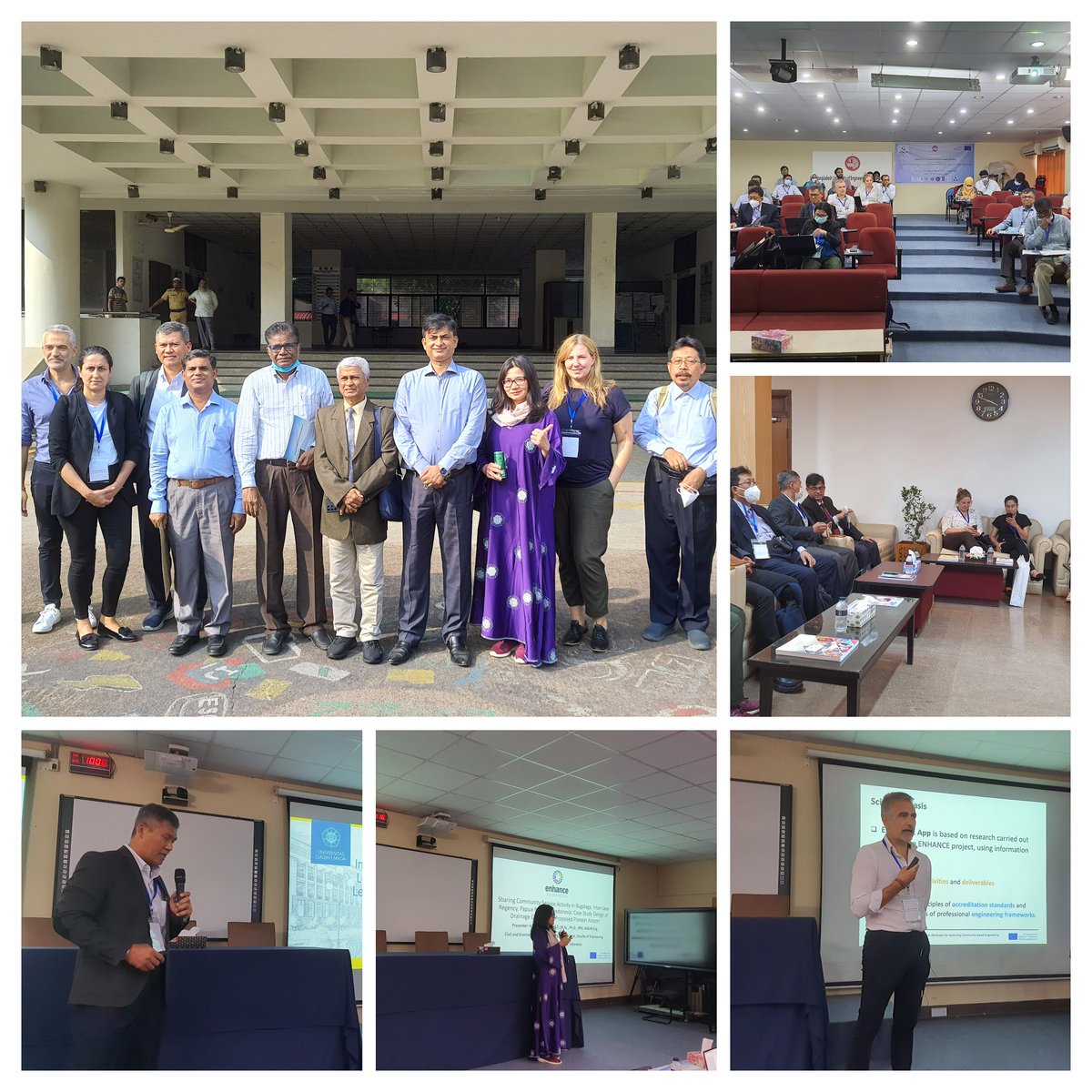 ProjectEnhance's tweet image. Scroll through our favorite moments from dissemination events in Bangladesh, Indonesia and Vietnam (in order of slides appearing) #humanitarianenginering
#enhanceproject
#erasmusplusproject
#erasmusplus