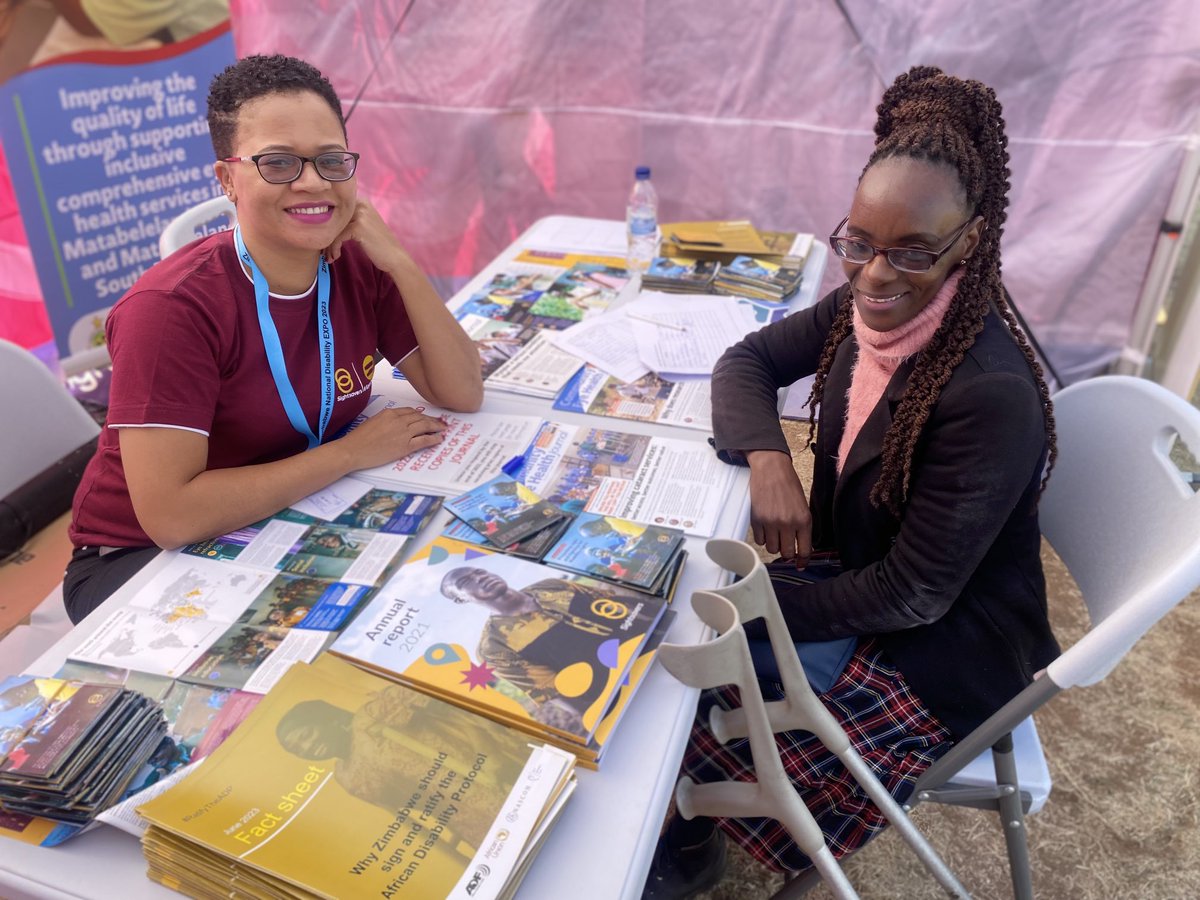 I was very happy to meet Thokozile today and hear that she has signed @Sightsavers petition to ensure world leaders do not leave people with disabilities behind from vital progress at the #SDGSummit in September. You can also sign here

#PromiseInPeril
 campaign.sightsavers.org/page/128565/pe…