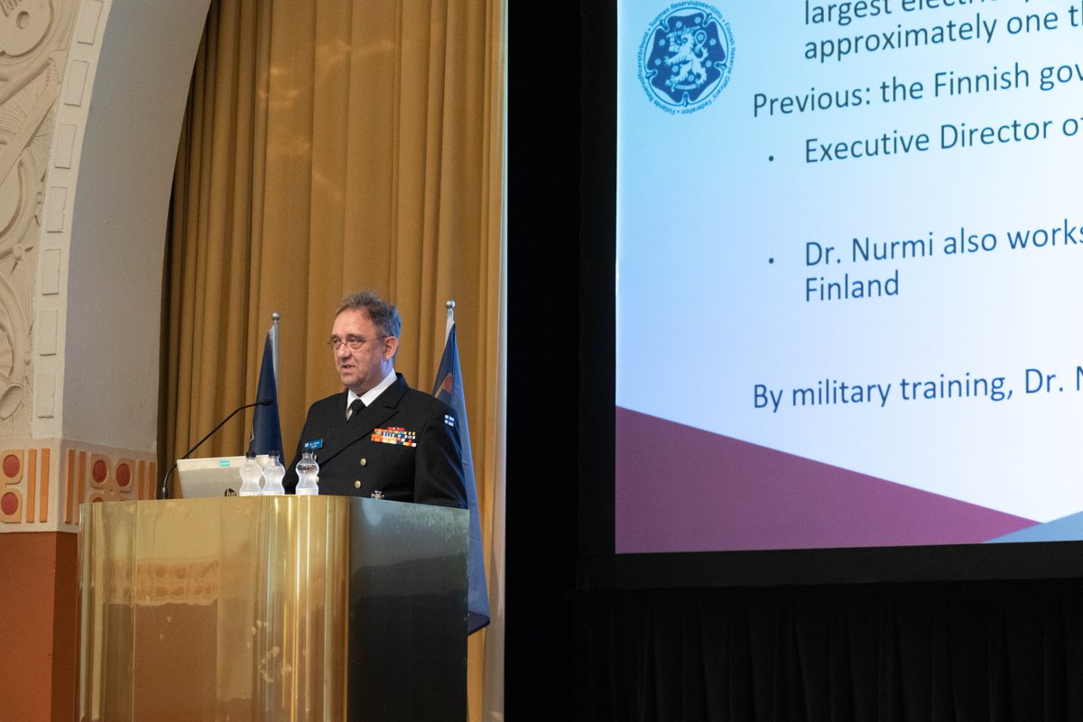 The Symposium of Summer Congress 2023 has started! The opening session was given by the moderator of the Symposium, Dr. LrCdr (res) Veli-Pekka Nurmi. The topic of this year's Symposium is "Reducing our vulnerabilities".

#wearecior #sc2023helsinki