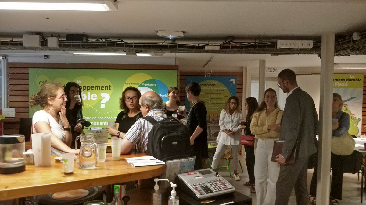 Top départ pour notre Atelier Nouveaux Modèles Économiques ce matin à la Maison du Développement Durable de Rezé #cooperation #nouveauxmodeles #transformation #fonctionnalite #comite21