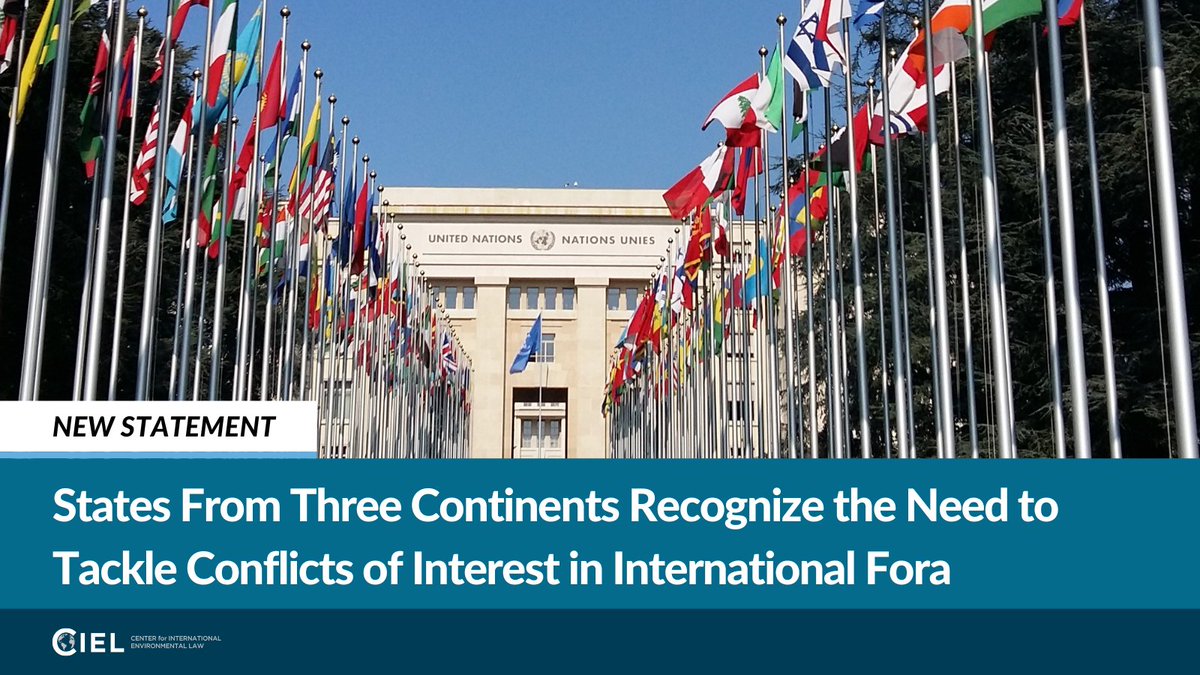 Center for International Environmental Law tweet media