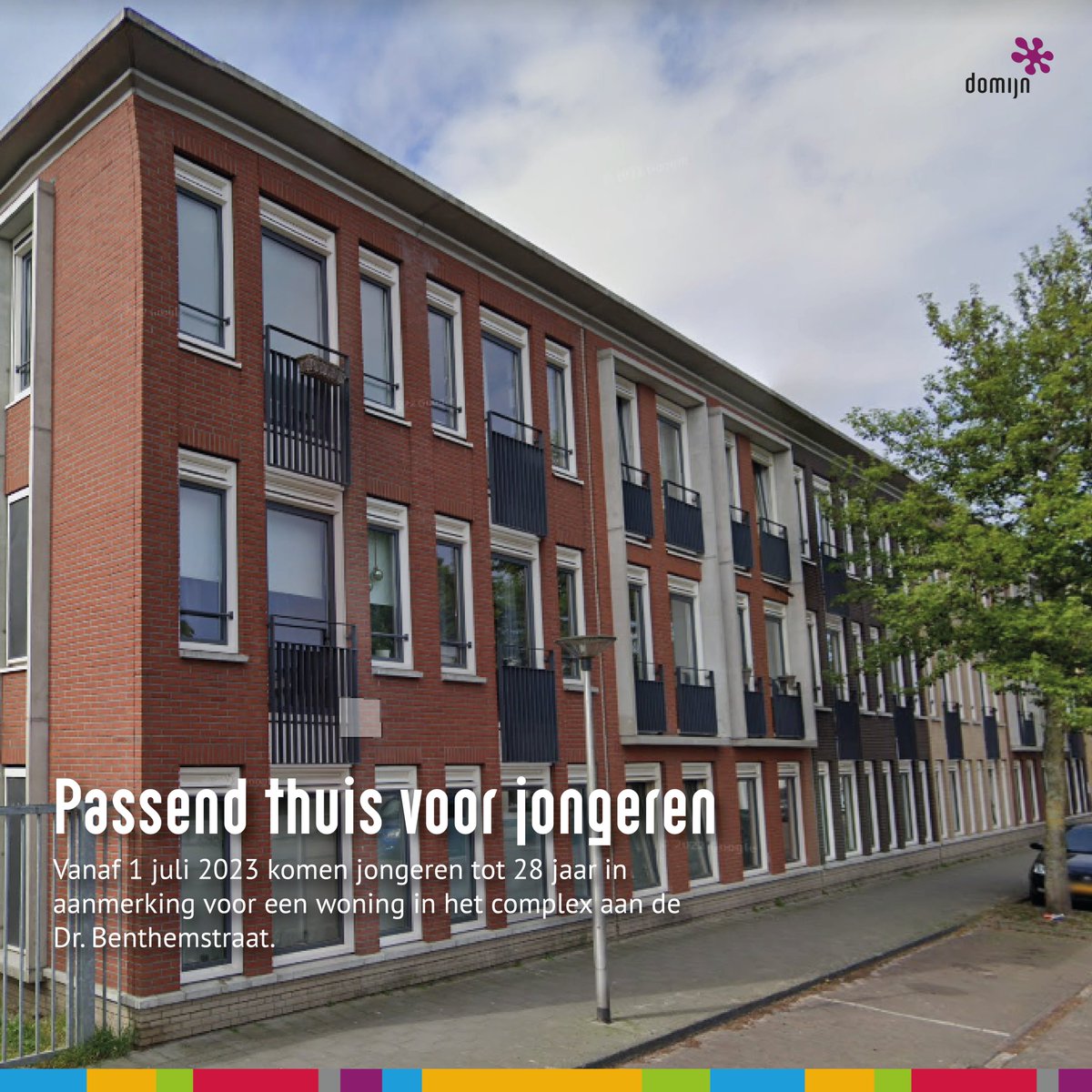 THUIS VOOR JONGEREN | Vanaf 1 juli 2023 verhuren we de studio’s en appartementen aan de Dr. Benthemstraat aan jongeren tot 28 jaar. Zo krijgen jongeren meer kans op een passende woning.

linkedin.com/feed/update/ur…