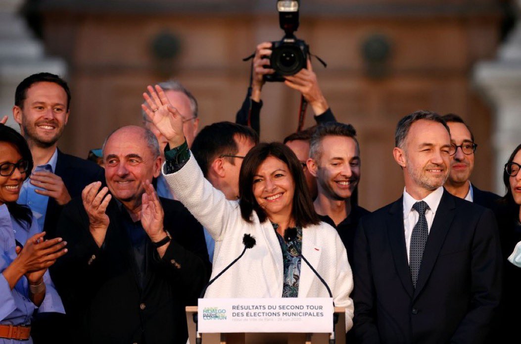 🥇48,49% pour <a href="/Anne_Hidalgo/">Anne Hidalgo</a>
🥇67,94% pour <a href="/ACORDEBARD/">Alexandra Cordebard</a>

Il y a 3 ans, les Parisiennes et les Parisiens accordaient largement leur confiance aux équipes de la gauche réunie pour faire de #Paris une ville ➕écologique, ➕ inclusive, ➕ sûre et ➕ féministe.

Merci et #OnContinue❗️