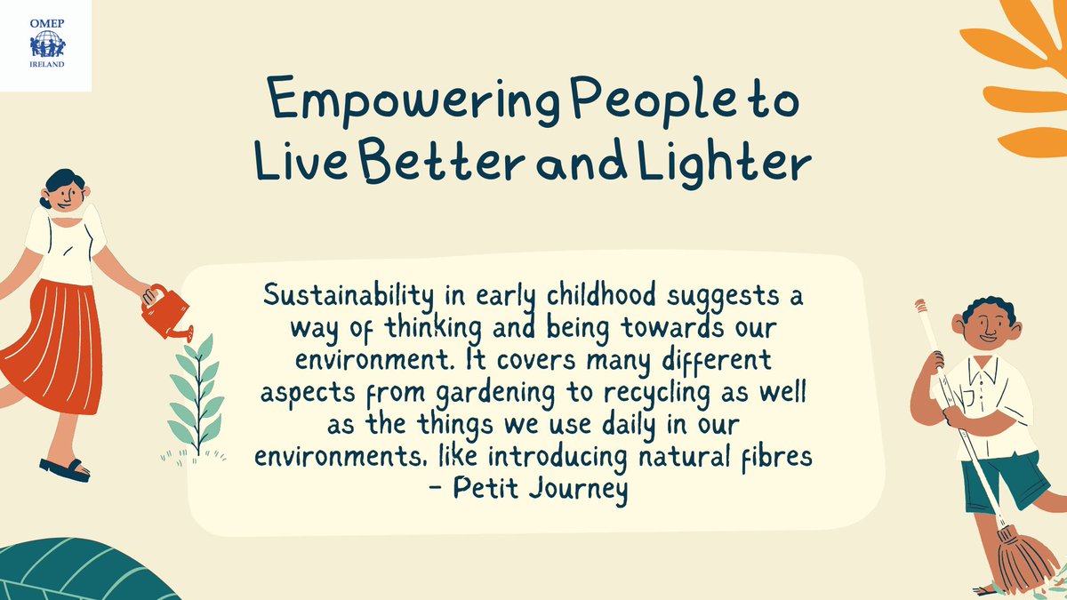 Submit your early childhood research for OMEP IRELAND'S annual early childhood conference! The theme this year focuses on sustainability in education! Learn more here: omepireland.ie/conferencesubm…