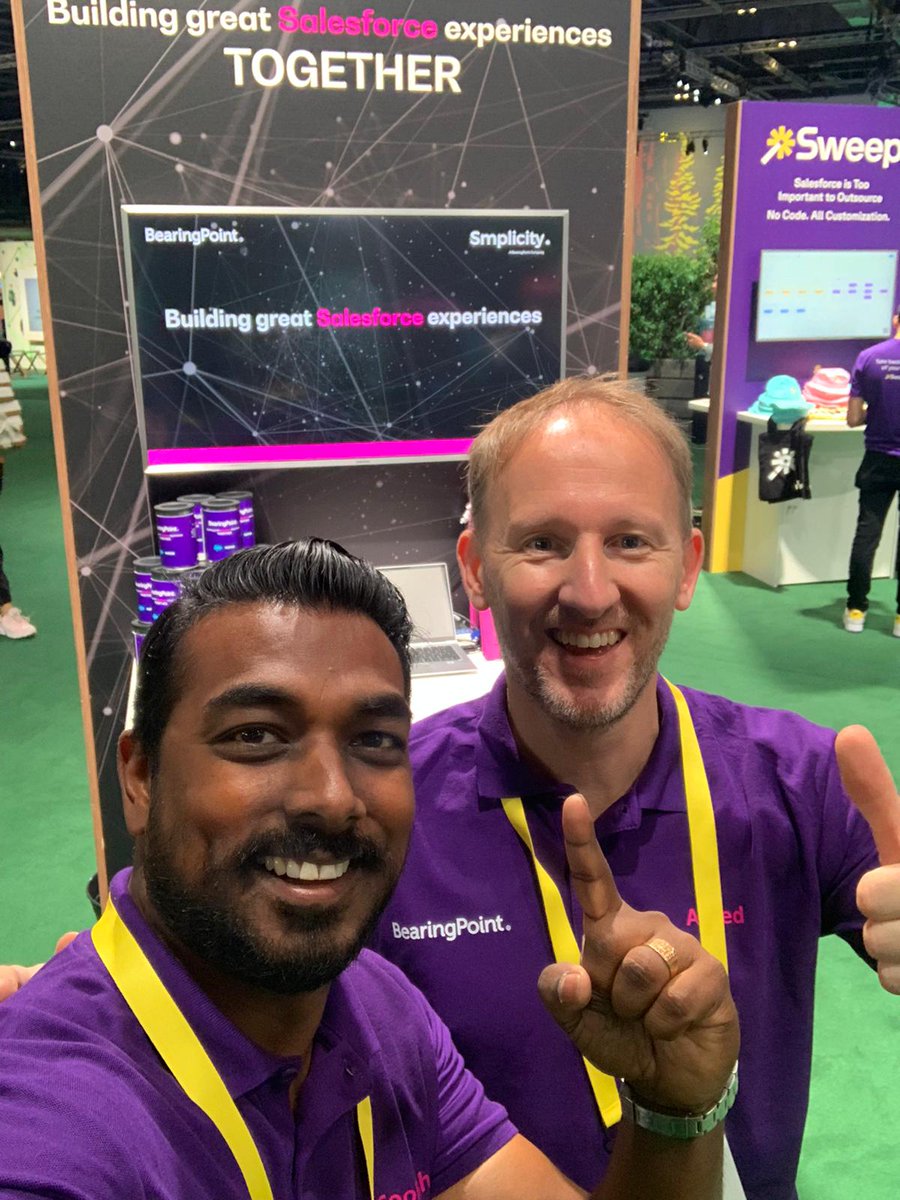 SmplicityCo's tweet photo. We can't wait to see you all at @Salesforce World Tour London!
Swing by Booth #238 to say hi to the team.

#SalesforceTour #salesforceai https://t.co/dsilZrPnTY
