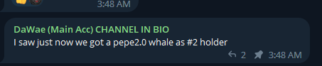 The2ERC's tweet photo. 👀🐳👀🐳👀🐳👀🐳👀🐳👀🐳

#THETWO $PEPE #PEPE2 https://t.co/iOattkgVcE