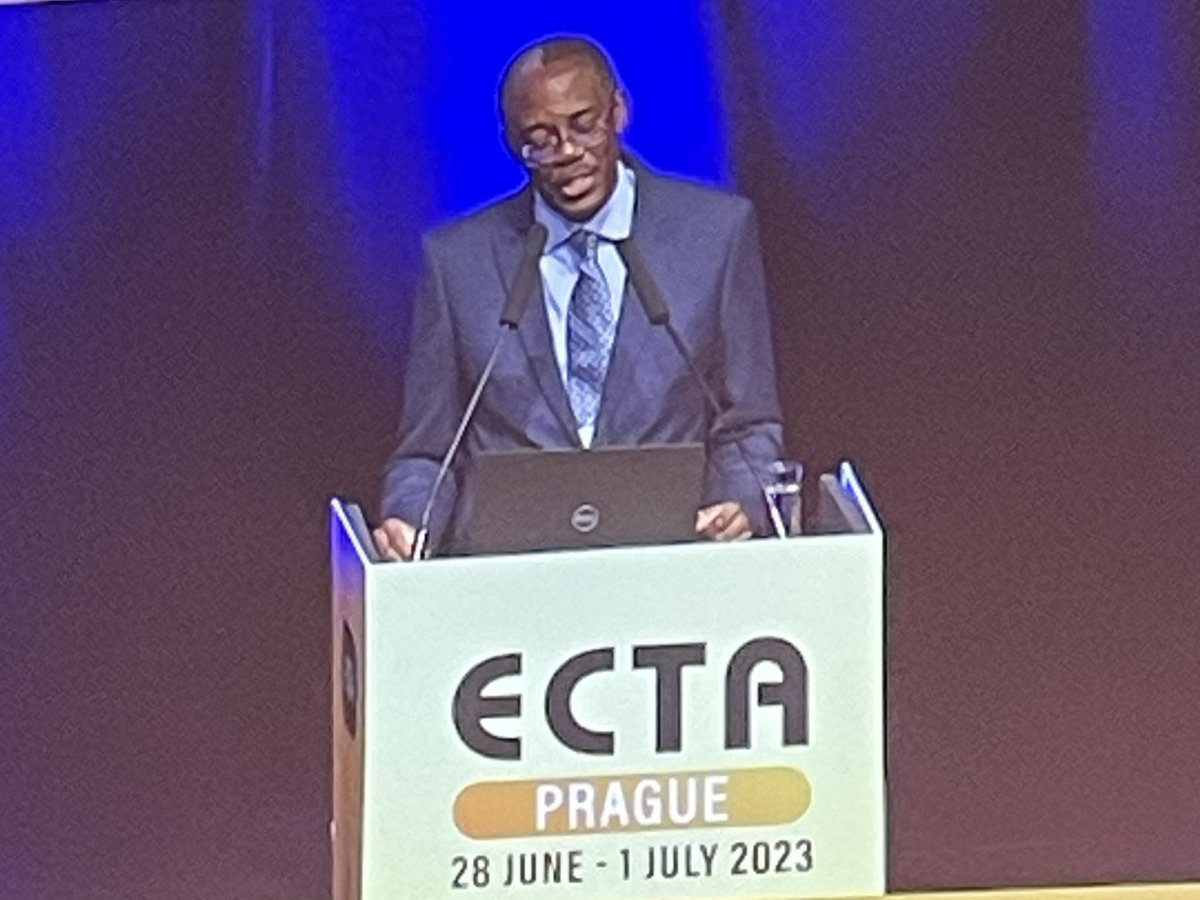 ansons_cherrie's tweet photo. Assistant Director General of @INTA Edward Kwakwa gave keynote speech @ECTABrussels saying WIPO is growing and transforming with a focus on Women in IP, Youth in IP , IP financing and on those who are underrepresented.  #intellectualproperty  #trademarks https://t.co/yir8yyL2hn