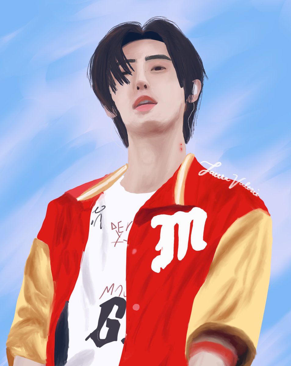 scarletstrx's tweet image. i got bored in class so i drew hoon ★

#scarts 
#bylv