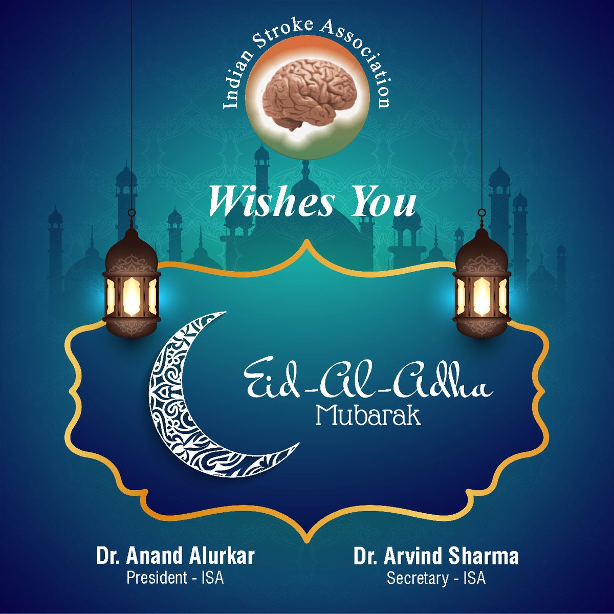RT @strokeindian: Indian Stroke Association Wishes You Eid al-Adha Mubarak https://t.co/uMrdz4fBHi