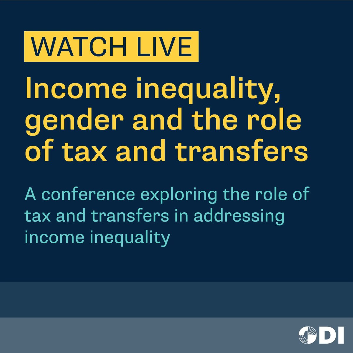 Watch live now 📺

Tune in to our event (09:30-13:00 GMT+1) that presents new research on the role of tax and transfers in addressing income inequality &amp; gender income inequality.

Livestream: buff.ly/3r9HDiA