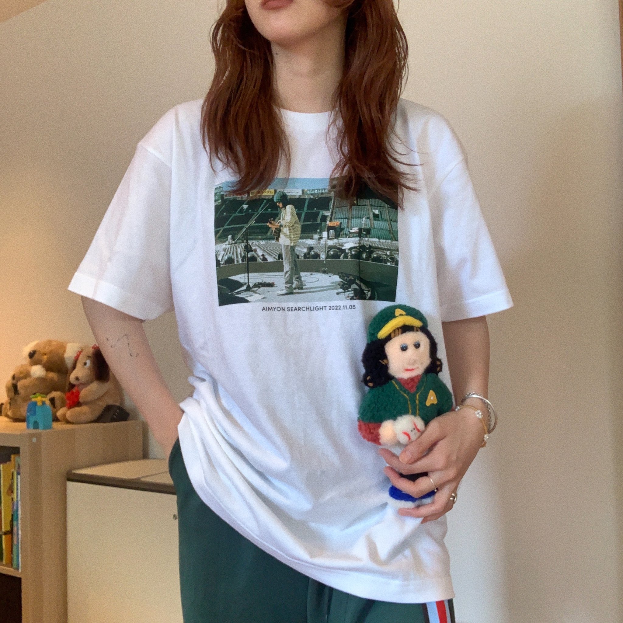 値下げ　新品 未使用❤️あいみょん　 　　　　　　 　ラブコールTシャツ　Mサイズ あいみょん ラブコール Tシャツ - メルカリ