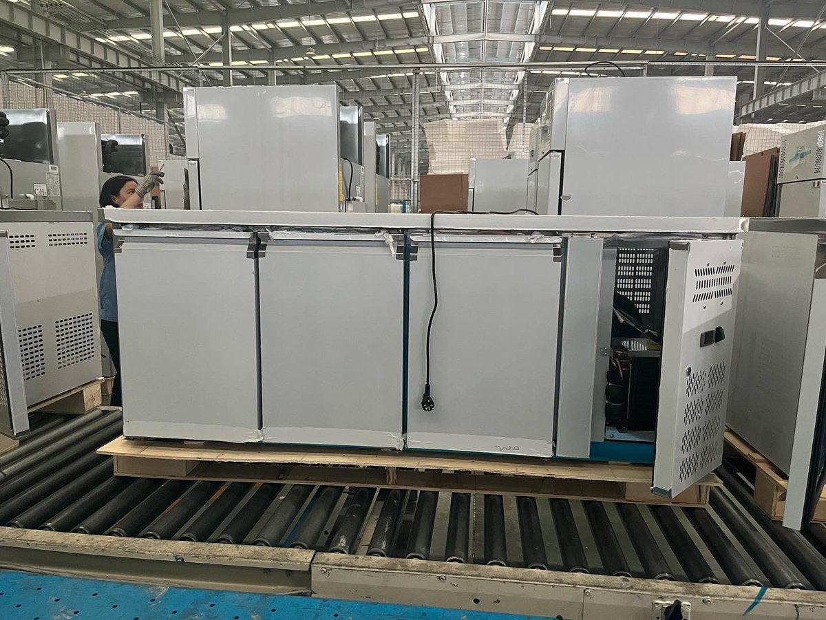 GN counter ，stainless steel refrigerator