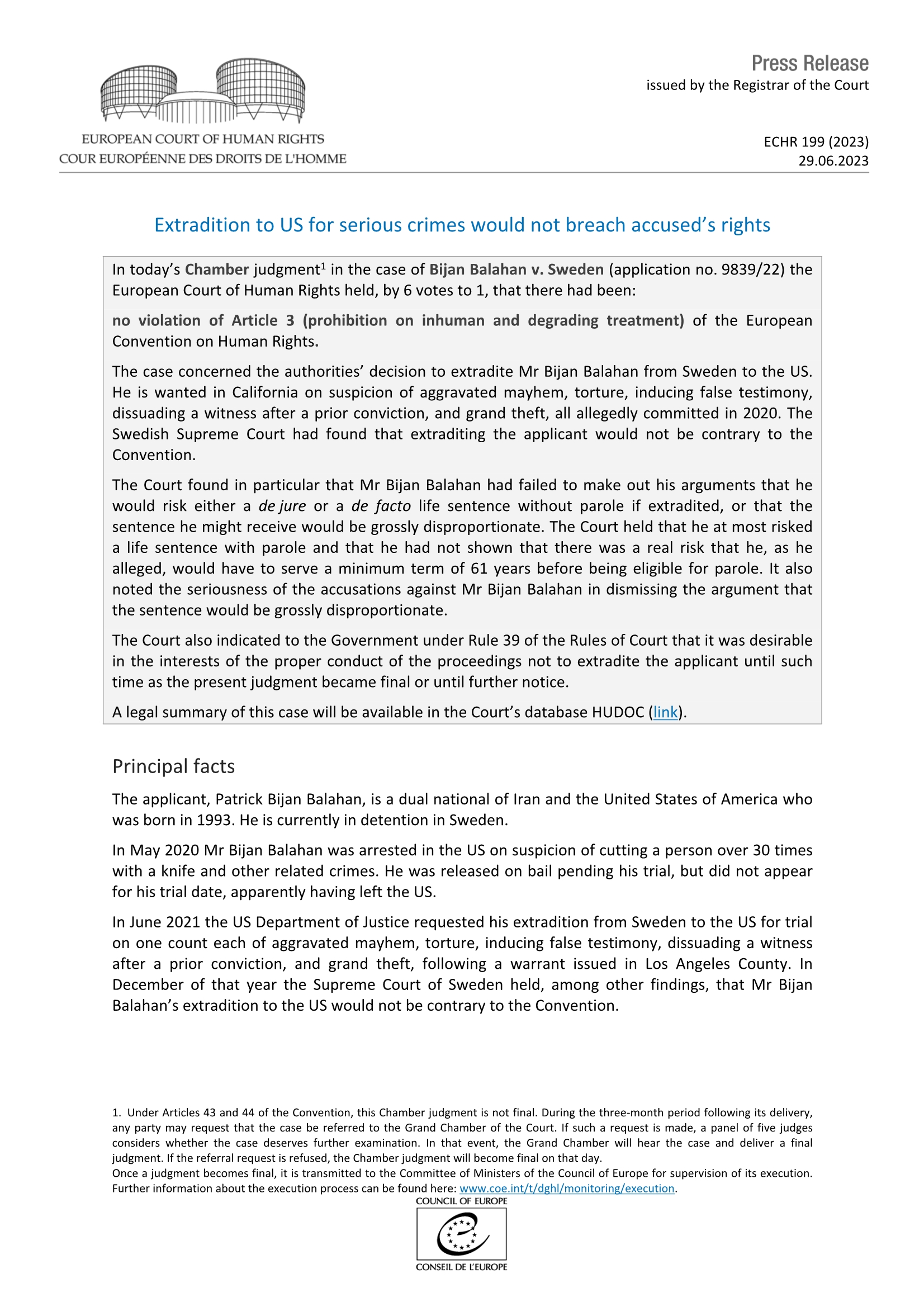 ECHR CEDH on Twitter "Decision Mehmedovic surveillance of an insured