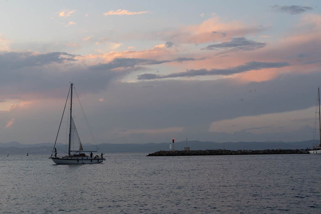 Porqueroles #sailing #france #sunset