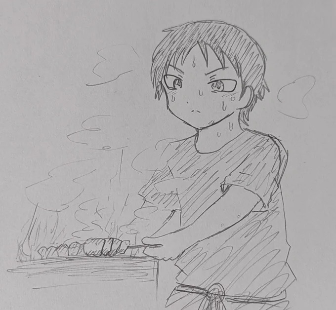 焼き鳥焼き焼き上山さん 