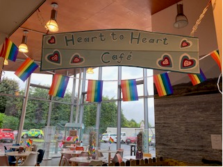 StaffNewsWNW's tweet photo. 🏳️🌈The Sacred Heart Hospital Castlebar are embracing the HSE inclusivity of all👏
☕️They hosted a coffee morning for both residents and staff to celebrate #PrideMonth to raise awareness of LGBTQ+ community both in older person services and the wider community.
#Pride #hsepride https://t.co/lEcwL2arJX