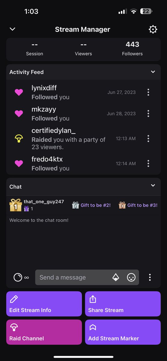 _chowen_'s tweet photo. Shoutout to @certifiedylan_ for my first ever raid on twitch. 

Thank You, 🫶🏼 https://t.co/AxFtgHdwSx