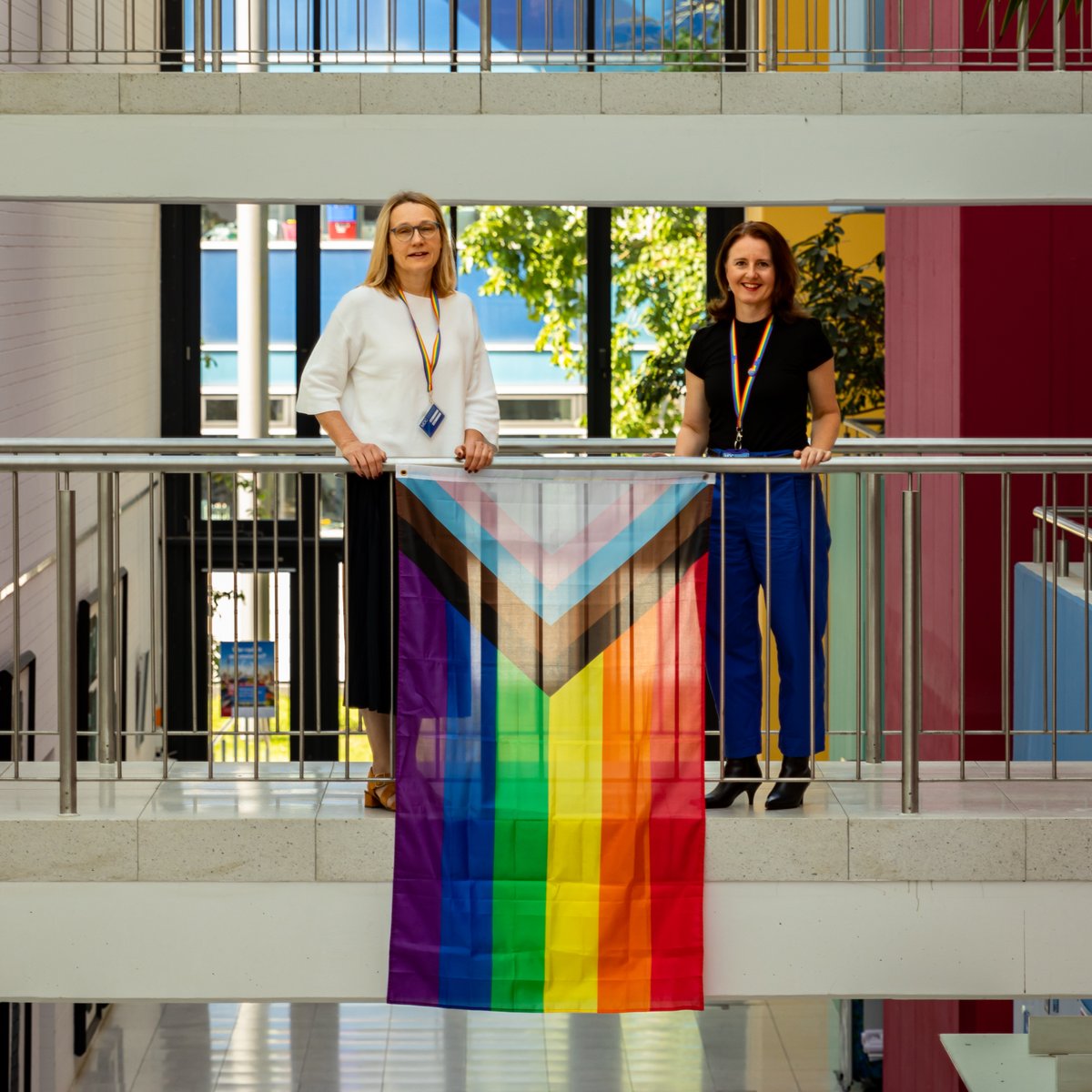 Our #mdcBerlin directors @msanderlab and @GraHeike are celebrating #diversity during #PrideMonth Berlin! You want to learn more about #inclusivity and diversity in #science or show your support? Join tomorrow's #PrideMDC23 symposium! More 👉mdc-berlin.de/pride-mdc2023 #LGBTQ+