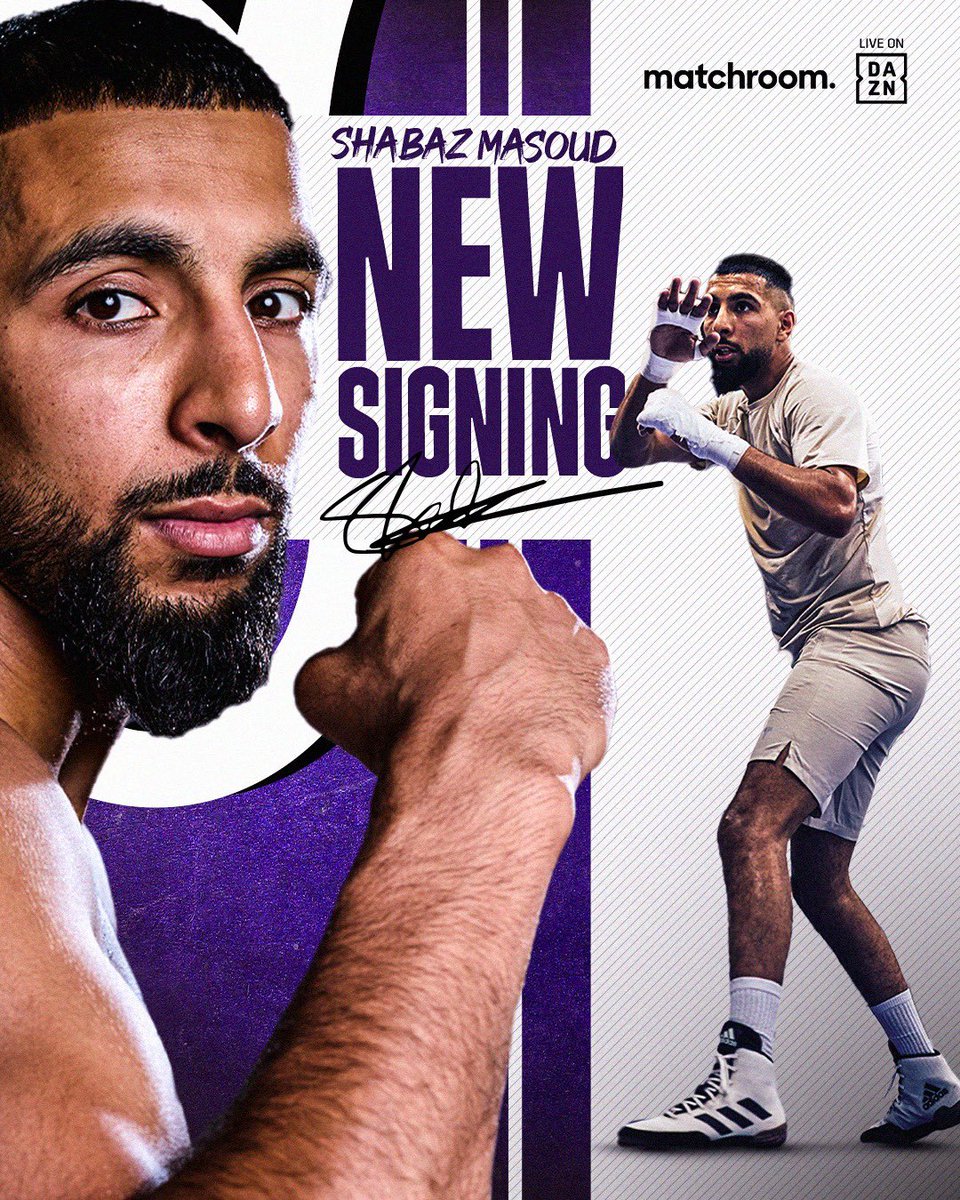 EddieHearn's tweet photo. Welcome to the team @ShabazMasoud - no doubt this young man is a World Champ in waiting @daznboxing 🔥 https://t.co/YzXsvr9A9h