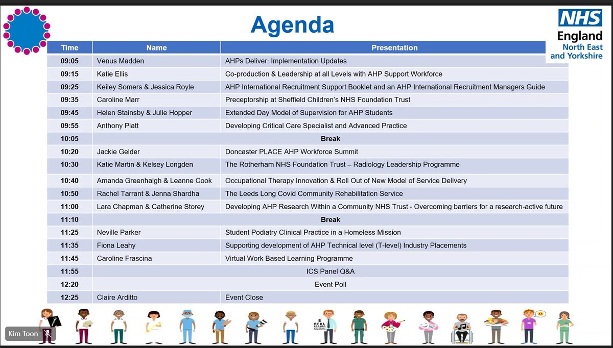 Fantastic line-up at today's NEY AHPs Deliver Showcase Event - looking forward to presenting later the work we have been doing in Doncaster to support AHP T Level industry placements #ahpsdeliver #NEYAHPsDeliver #DoncasterIsGreat
@SYB_ICS_AHPs
@DBTH_AHPs
@MyDoncaster