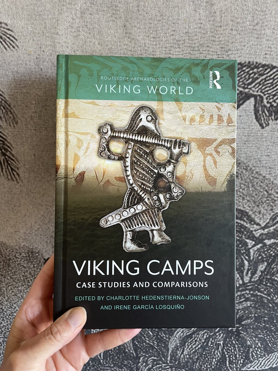 Great timing for this #RabbitHoleDetectives episode too, as I finally got my copy of the brand new book on Viking camps, congratulations to everyone involved! 

It includes a chapter on the #GreatHeathenHunt project in Northumbria….