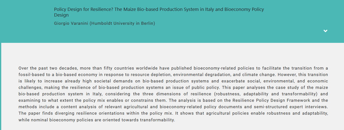 Agricultural and Food Policy tweet media