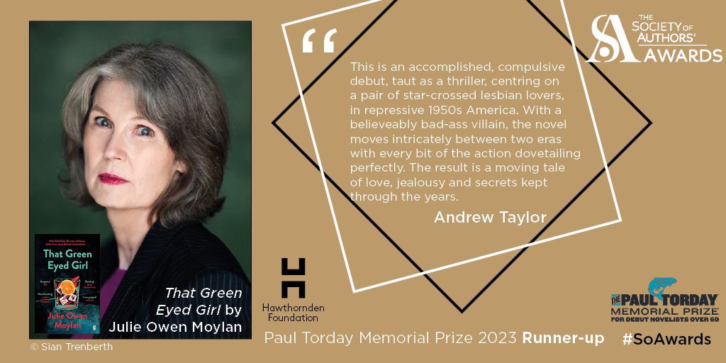 We are SO proud of the wonderful @JulieOwenMoylan, a huge accomplishment for a very special book! #ThatGreenEyedGirl 

Julie’s next book #73DoveStreet is coming this July! 💚🕊️