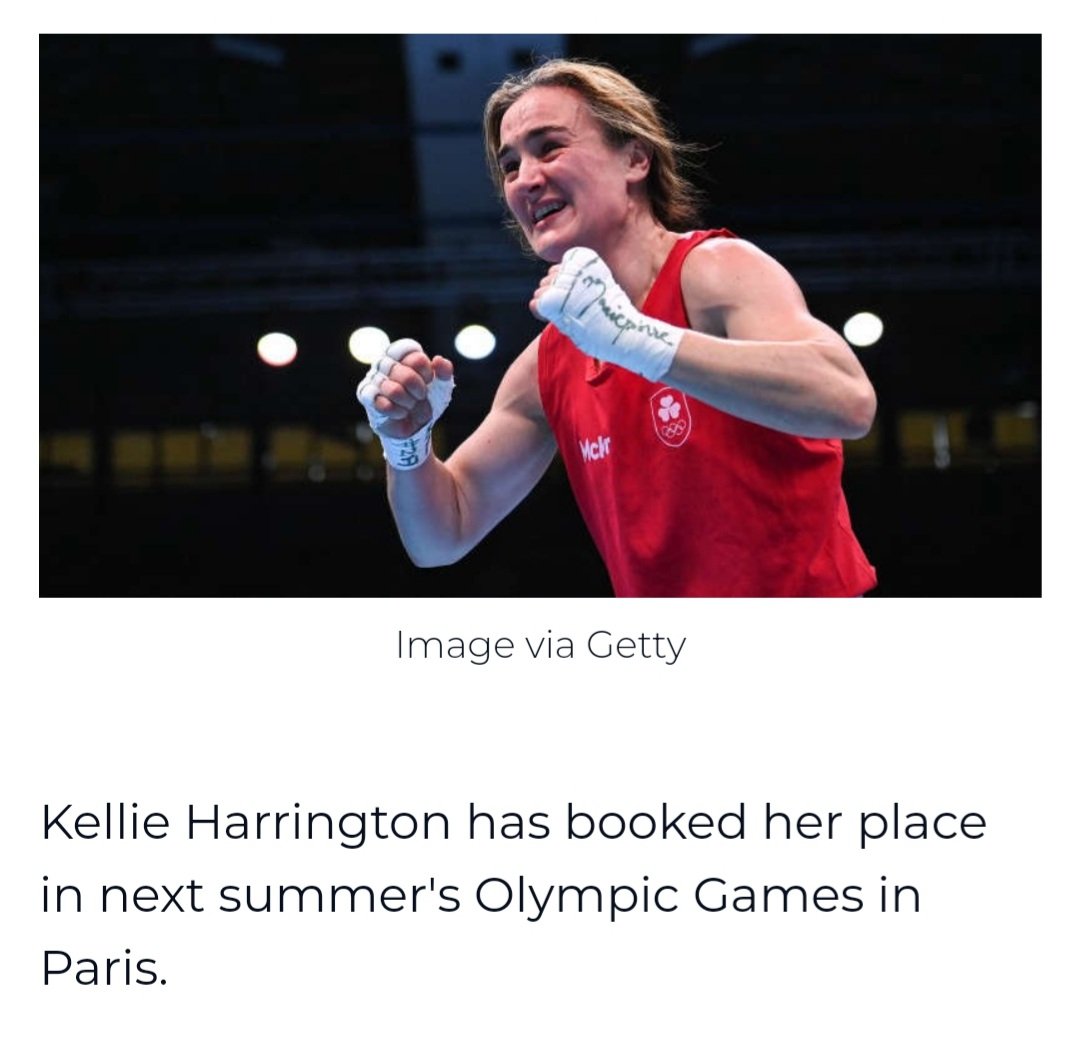 We love getting the chance to say how proud we are of all of our past students ❤️
@kelly_harrington14 we wish you all the best for the year ahead and the Olympic Games next summer. 🥇🇮🇪 Go Kellie!! 
#Olympics2024 #Gold #TeamIreland #colaisteide