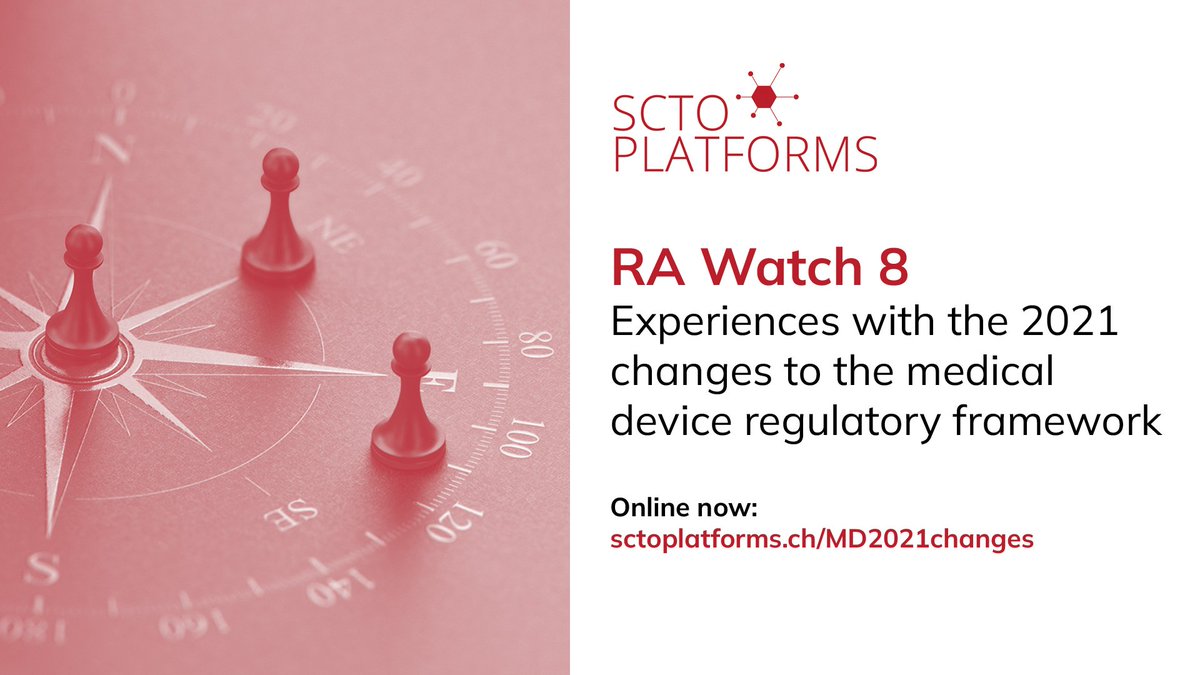 SwissClinTrial's tweet photo. 26 May 2021 CH lost its privileged access to the EU market. The changes to the MD regulatory framework have impacted not only #medicaldevice manufacturers but also patients. Read the article by D. Delfosse from #SwissMedtech in our latest RAWatch issue 8. https://t.co/jYBCoPgXTP https://t.co/A8qqD63ugL