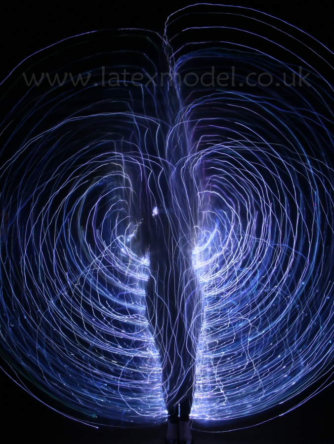 Latex Model TheLatexModel on Twitter "Light painting with