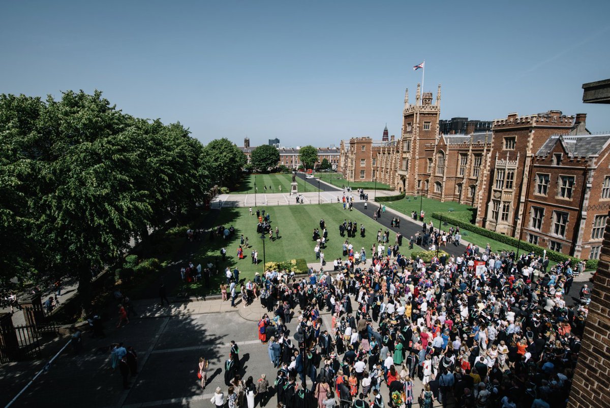 QUBelfast's tweet photo. It's time to celebrate! 🎓🎉

Congratulations to everyone who is graduating this week.

Is there someone you would like to say congrats to? Tag them in the comments below and share your celebration pics with #LoveQUBGrad

#LoveQUB | #ClassOf2023 https://t.co/sYvgu0pzbV