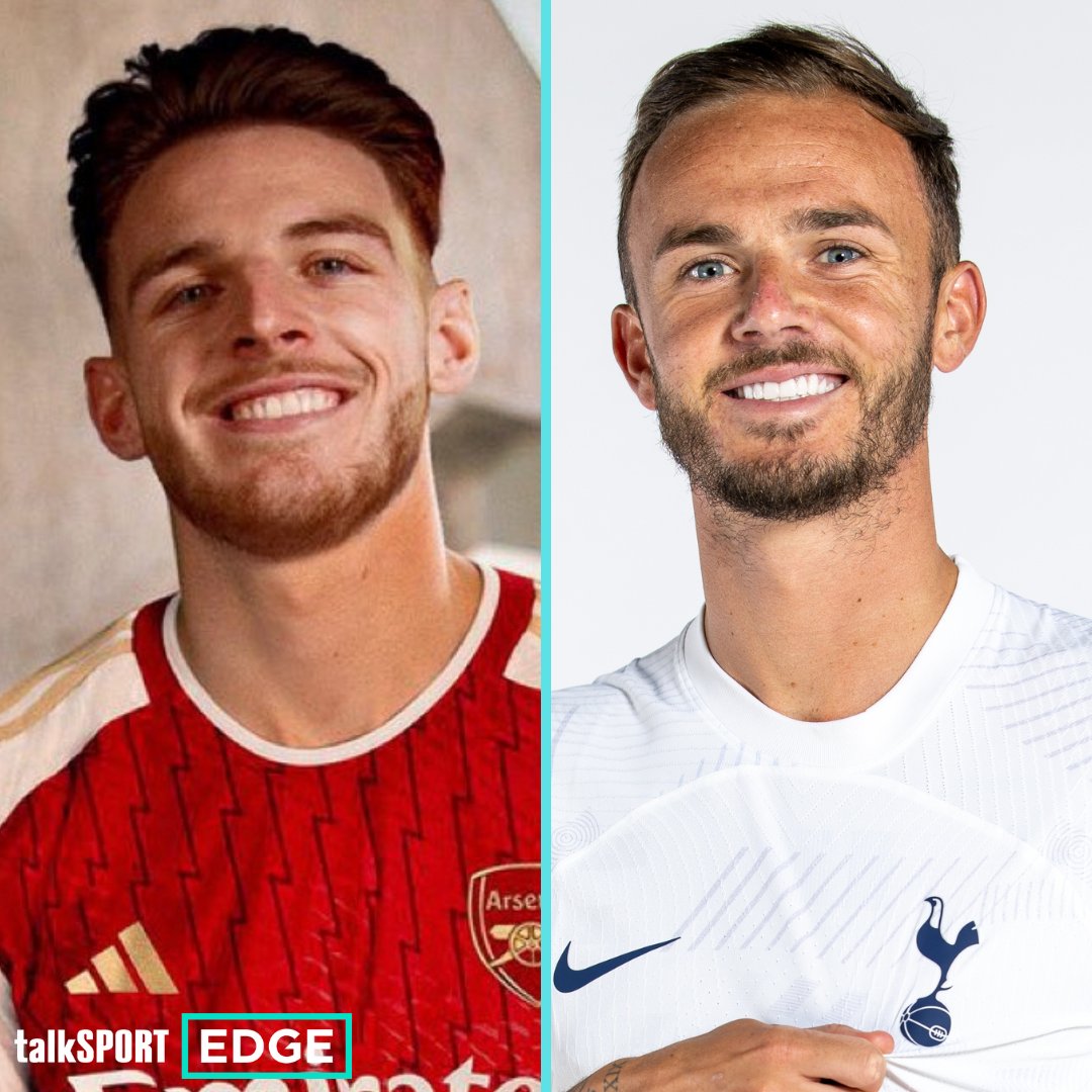 🔴 Declan Rice or James Maddison? ⚪️ 💪 Who will make the 𝗯𝗶𝗴𝗴𝗲𝗿 impact in North London? #AFC #THFC