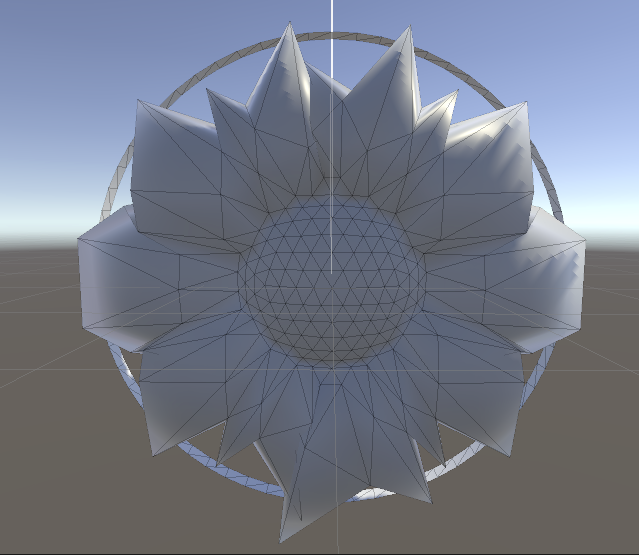 fierythings's tweet photo. Random sunflower, created randomly by our mesh generator for random levels for our newest not so random project
… ofc this is unplayable, but who cares 😄

#IndieGameDev #indiegame #gamedev https://t.co/KaLRk3msl0