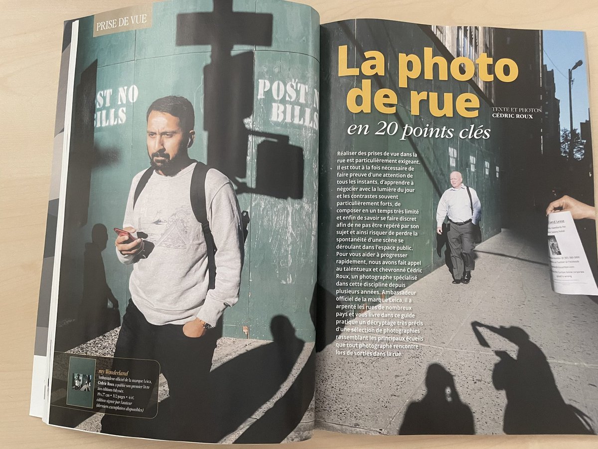 cedric__roux's tweet image. Le numéro Juillet-Août de Compétence Photo est sorti. J’ai rédigé un dossier sur la street sur 18 pages pour essayer de donner des tips sur la pratique. 20 points clés. En décryptant mes images.