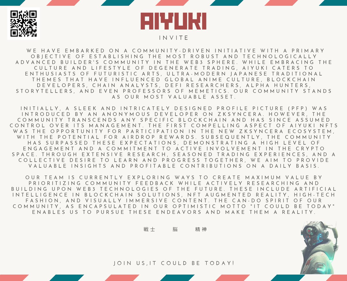 You have been invited .

#zkSyncEra #NFTs #community