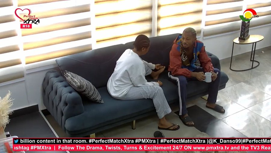 Bebelino explains to Grace why Muslims donate during sallah and informs her that all the food they prepared for charity was a cos90 job because fighting is prohibited during sallah.

#PMXtra #PerfectMatchXtra