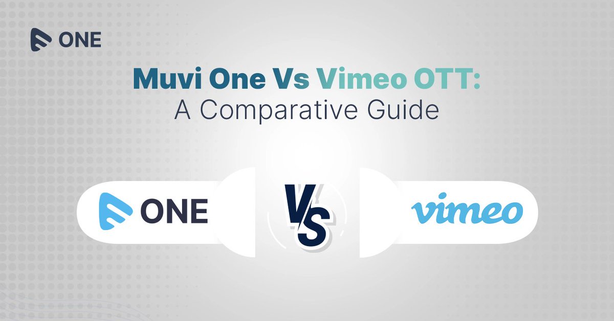 Comparing Muvi One and Vimeo OTT: A comprehensive analysis of two leading platforms for your streaming needs 💻 ➡️ muvi.com/blogs/muvi-one…

#muvione #vimeo #ott #ottplatform #streaming #vimeoott #saas #livevideo #livestreaming