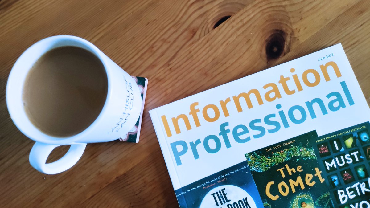 CILIP (@cilipinfo) on Twitter photo Rainy Day Reading - <a href="/InfoProMag/">InfoProMag</a> is perfect with a cup of tea (or coffee). Has yours arrived yet?
This edition covers the <a href="/CarnegieMedals/">The Carnegies</a> AI, leadership, and book-banning too.
Get your copy:
cilip.org.uk/page/InfoPro
#libraries Rainy Day Reading - <a href="/InfoProMag/">InfoProMag</a> is perfect with a cup of tea (or coffee). Has yours arrived yet?
This edition covers the <a href="/CarnegieMedals/">The Carnegies</a> AI, leadership, and book-banning too.
Get your copy:
cilip.org.uk/page/InfoPro
#libraries