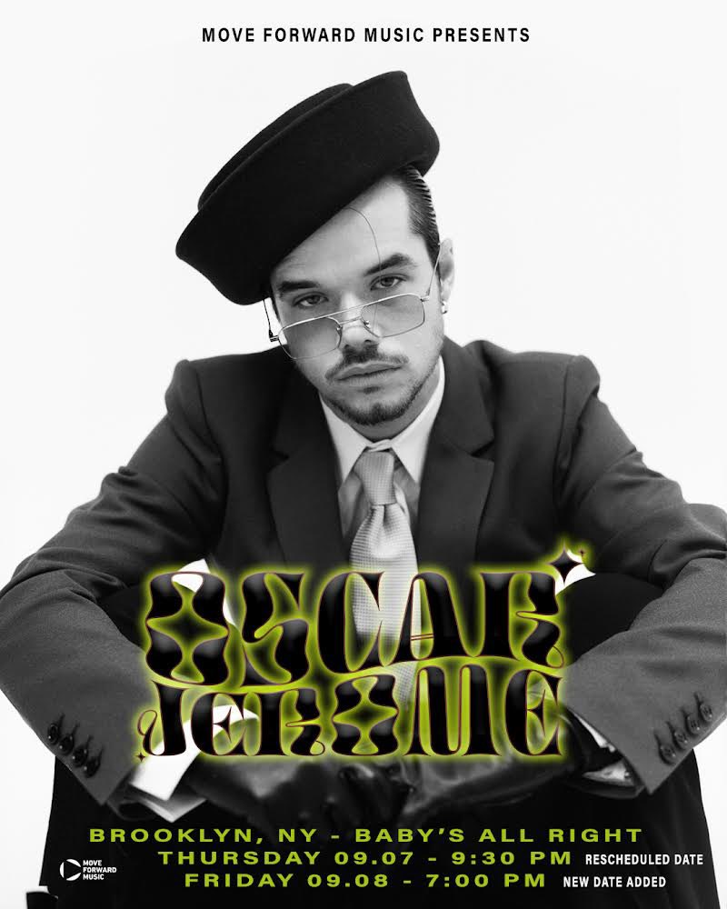 Oscar Jerome (@oscjerome) on Twitter photo The postponed New York dates are now live - extra date added due to demand! 
7th +8th September we’ll be back!
🗽🗽
September 7th ticket link: tdy.lol/IKFcB
September 8th ticket link: tdy.lol/hifzq The postponed New York dates are now live - extra date added due to demand! 
7th +8th September we’ll be back!
🗽🗽
September 7th ticket link: tdy.lol/IKFcB
September 8th ticket link: tdy.lol/hifzq