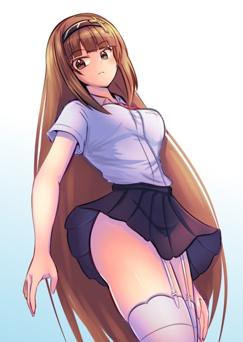 夏服瑞樹ちゃんこんな感じかなァ🤩 