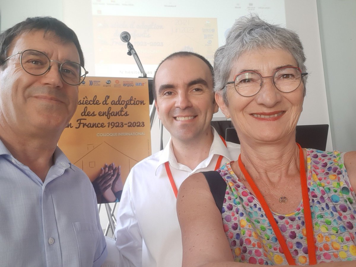 EFA était invité au colloque international "Un siècle d'adoption des enfants en France" à Angers. Merci à Yves Denéchère et Fabio Macedo pour l'organisation de ce  colloque 
Retrouvez le programme et le résumé des interventions : enfance-jeunesse.fr/colloque-inter……/