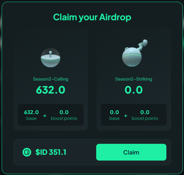 Giveaway 350 $ID từ Voyage season 2 của <a href="/spaceid/"></a> 

1. Like &amp; Retweet this post
2. Tag friends
3. Follow <a href="/immihu/">immihu.web3 🎙️</a> &amp; <a href="/interlock_news/">Interlock News</a> . 

End in 48 hrs.