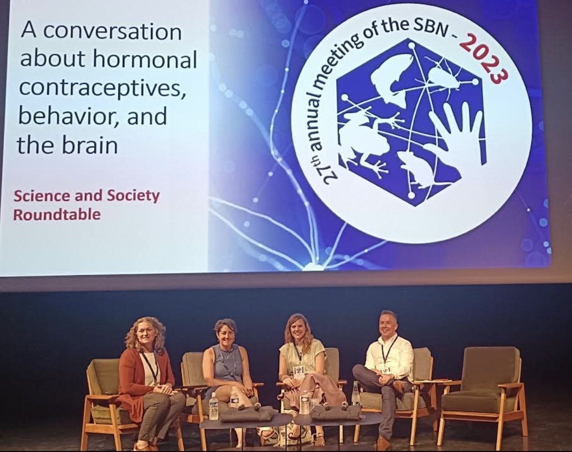 Jesse M Lacasse (@jessemlacasse) on Twitter photo We had an incredible round table discussion <a href="/SBNTweets/">SBN Tweets</a> during the Science and Society session. I was happy to discuss HC and the brain with my friends and colleagues Dr. Adriene Beltz, @TronsonLab and <a href="/zoe_buerger/">Zoé Bürger</a>, until next time :)
Thank you <a href="/SBN2023/">伊藤進</a> for the opportunity! We had an incredible round table discussion <a href="/SBNTweets/">SBN Tweets</a> during the Science and Society session. I was happy to discuss HC and the brain with my friends and colleagues Dr. Adriene Beltz, @TronsonLab and <a href="/zoe_buerger/">Zoé Bürger</a>, until next time :)
Thank you <a href="/SBN2023/">伊藤進</a> for the opportunity!