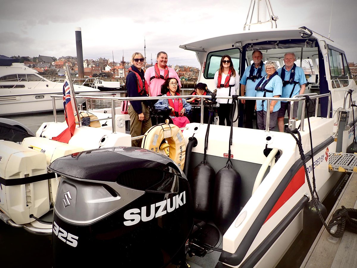 A special shout out to the team at <a href="/SuzukiMarineUK/">Suzuki Marine UK</a> . Keeping our wonderful new engines at their very best and helping Wetwheels Yorkshire create memories with <a href="/MartinHouseCH/">Martin House Children's Hospice</a> .