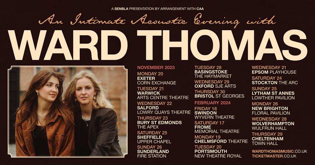 TicketAgentSearch on Twitter: "WARD THOMAS @wardthomasmusic / PRESALE