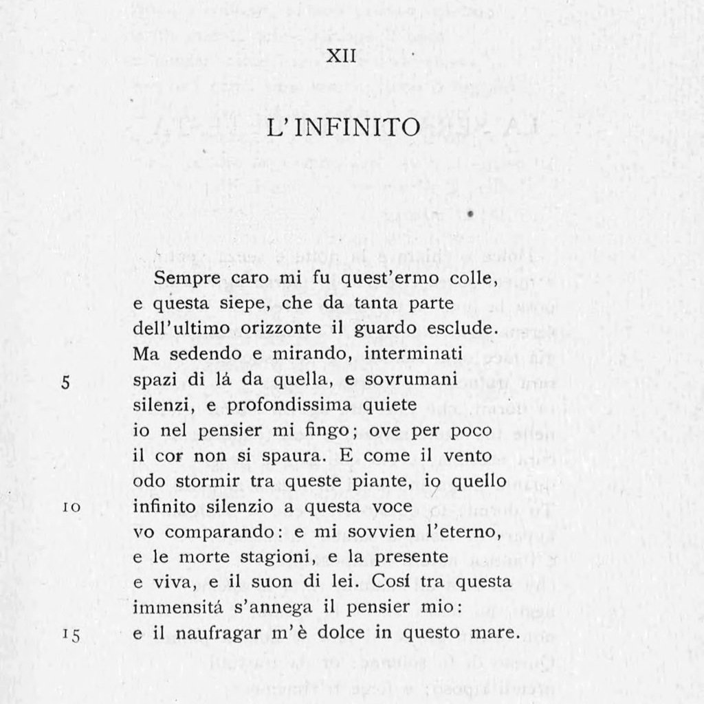 Love the fact that today's #GoogleDoodle celebrates one of my favourite poets ever, Giacomo Leopardi. To celebrate the occasion, let me post one of his poems I'm most fond of, 'L'infinito' 🤍