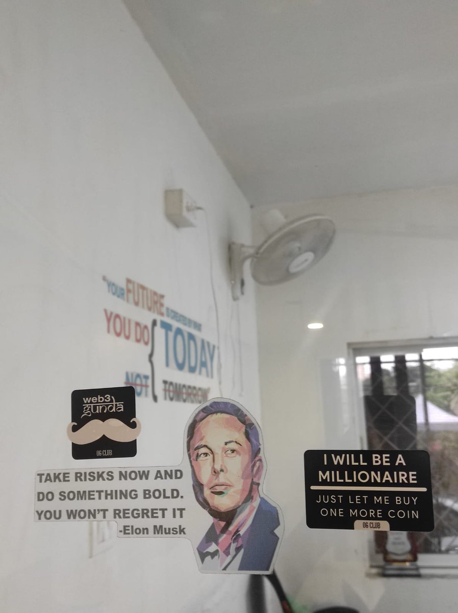 @OgclubDAO everywhere 🤝 🚀

I found this somewhere in #Pune @UrbanNomads_HQ

#risk #future #web3gunda #millionaires #coin