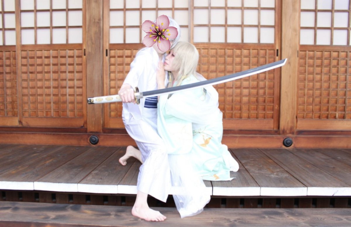 cos. 刀剣
【 ⚠刀さに/鶴さに 】

鶴丸と刀さにしたら何だか…悪徳代官に刀を振るう……
完全に時代劇になりましたw

でもお気に入り♥️