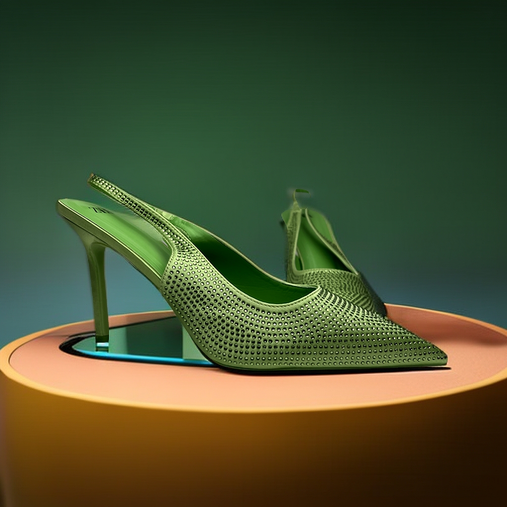Be the queen of sparkle in our stunning green diamond-encrusted pumps!🌟👑 Turn every sidewalk into a runway and make the world your audience! 🌎 Don't hesitate, queen - click the link to shine! 🌟💚
unikornpty.com
 #ShineBright #FashionQueen #fashion #BeUnique
#ShoeLove