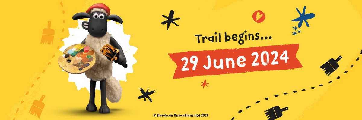 We are excited to announce that Shaun the Sheep in the Heart of Kent art trail will officially open one year from today on 29 June 2024 and we can't wait to see ewe on the trail!

Find out how you can get involved at: shaunheartofkent.co.uk 

Follow @shaunheartkent for updates!